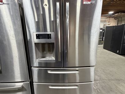 GOOD CONDITION MAYTAG 4-DOOR FRIDGE