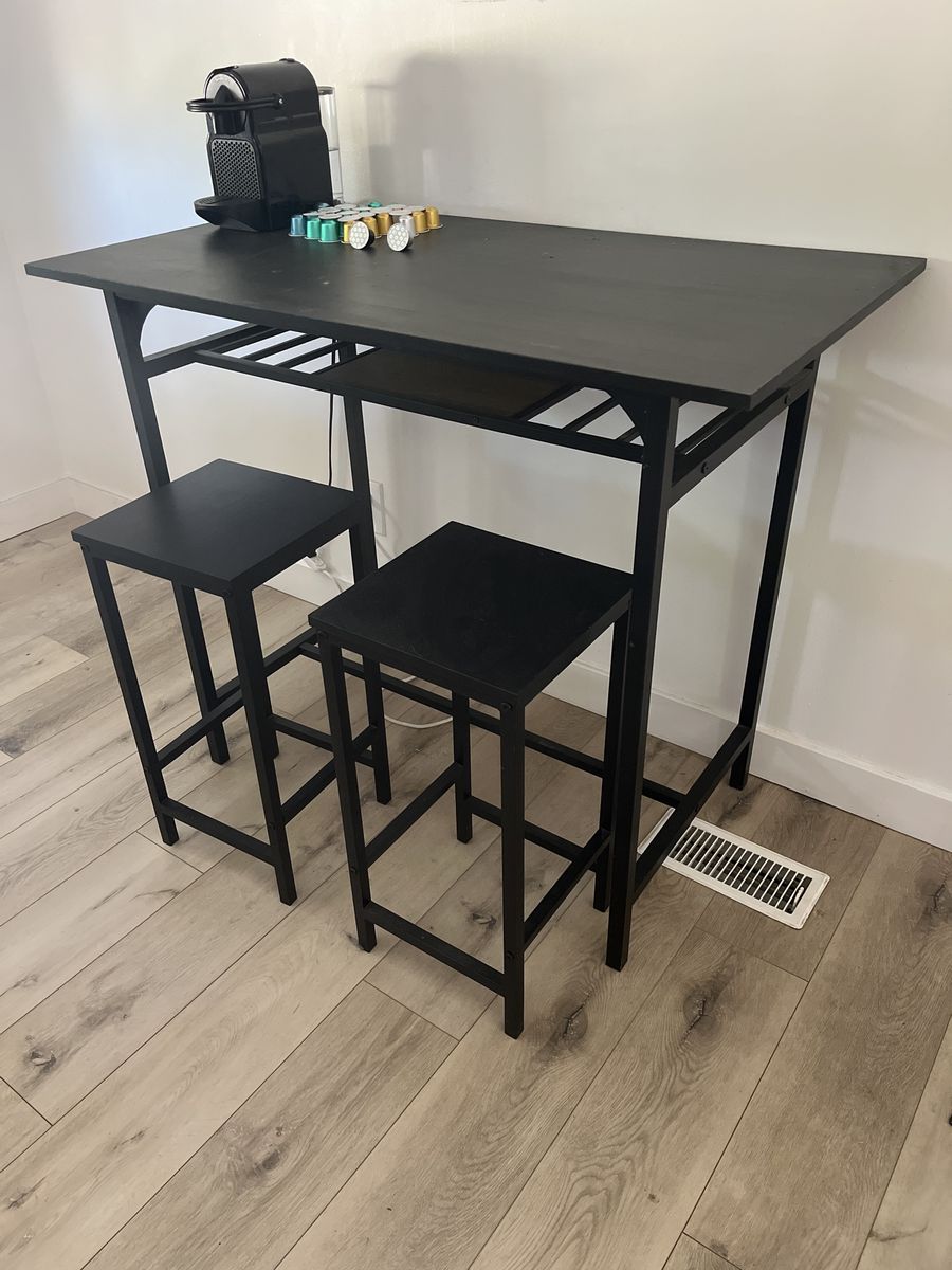 Bar and stools