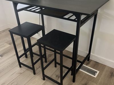 Bar and stools