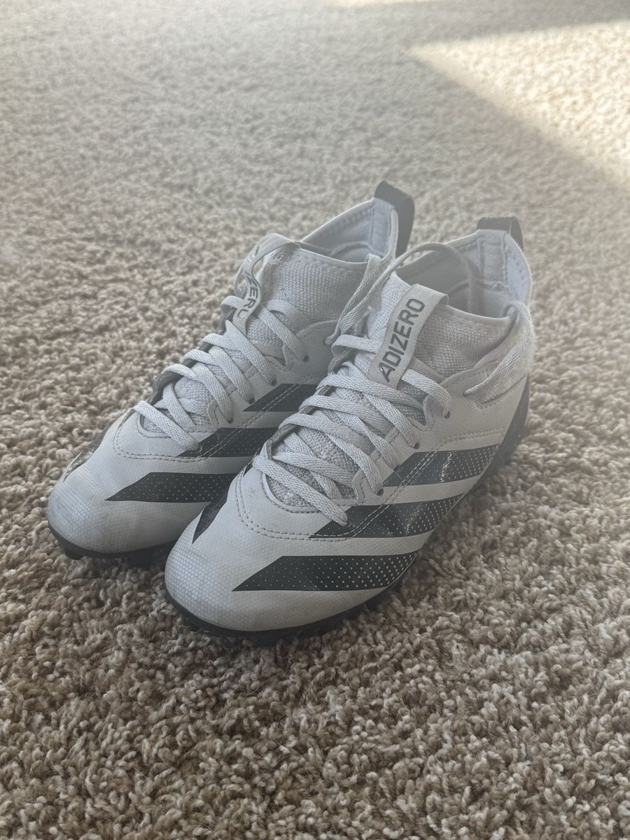 Adidas Adizero Football Cleats - Grey/Black, Used