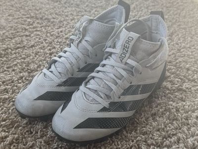 Adidas Adizero Football Cleats - Grey/Black, Used