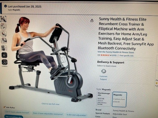 Cross Trainer Elliptical