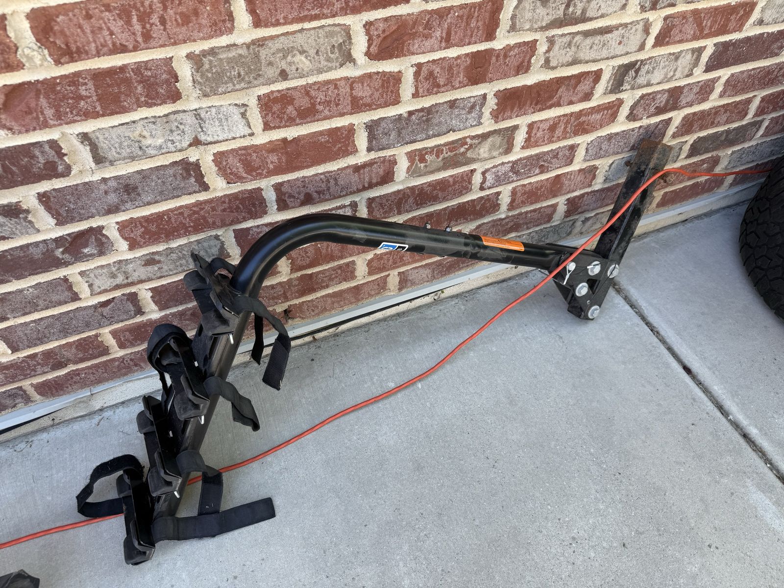 Used Bike Rack - Holds 2-4 Bikes, Black Hitch Mount Carrier