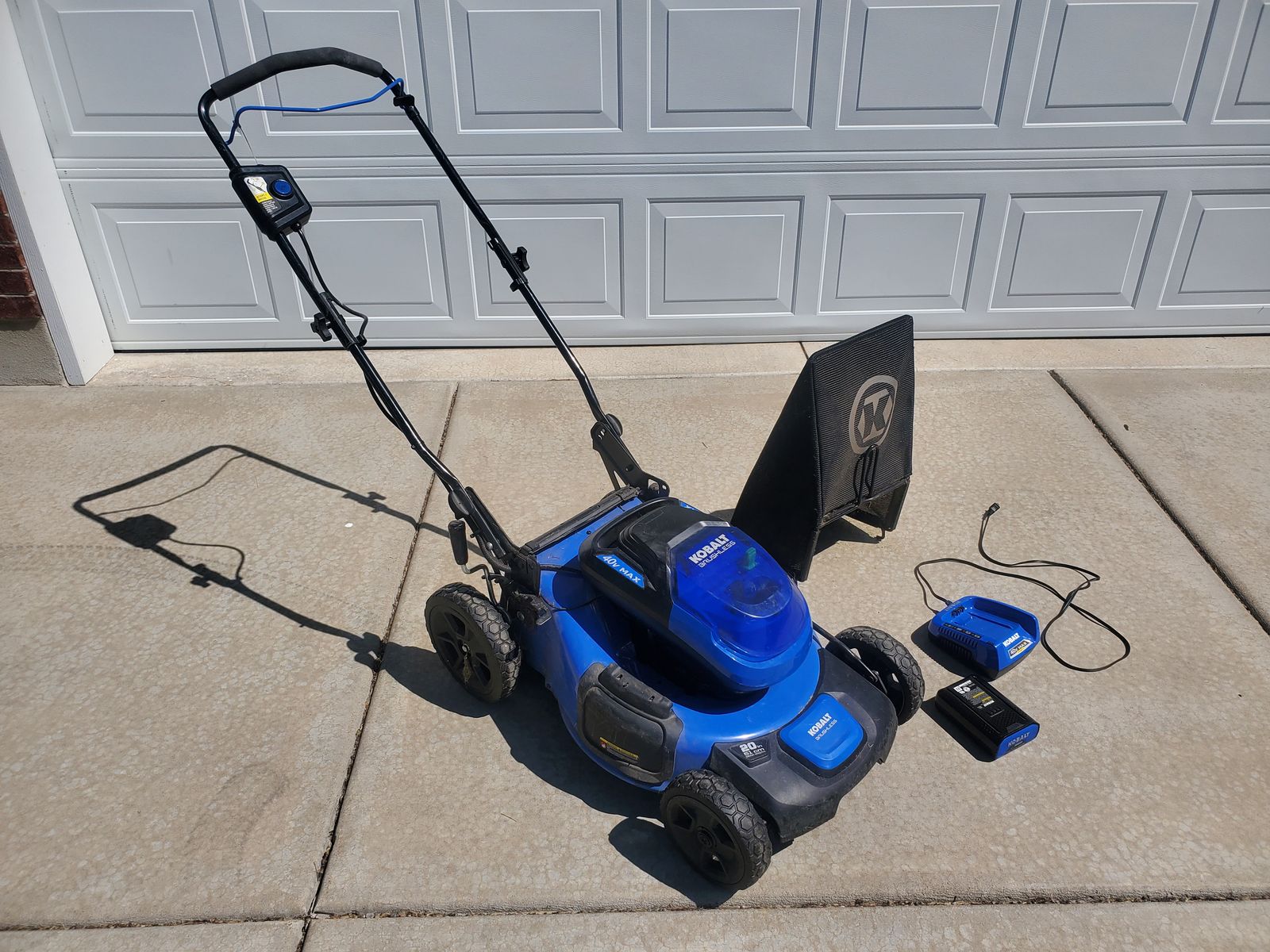 Lawnmower *Battery Included* Kobalt 20-inch 40V