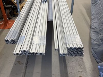 Construction aluminum extrusion, t-slots 3030, 6030, 4040