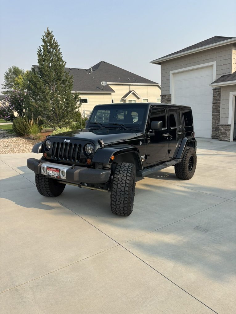 2012 Wrangler Unlimited sahara