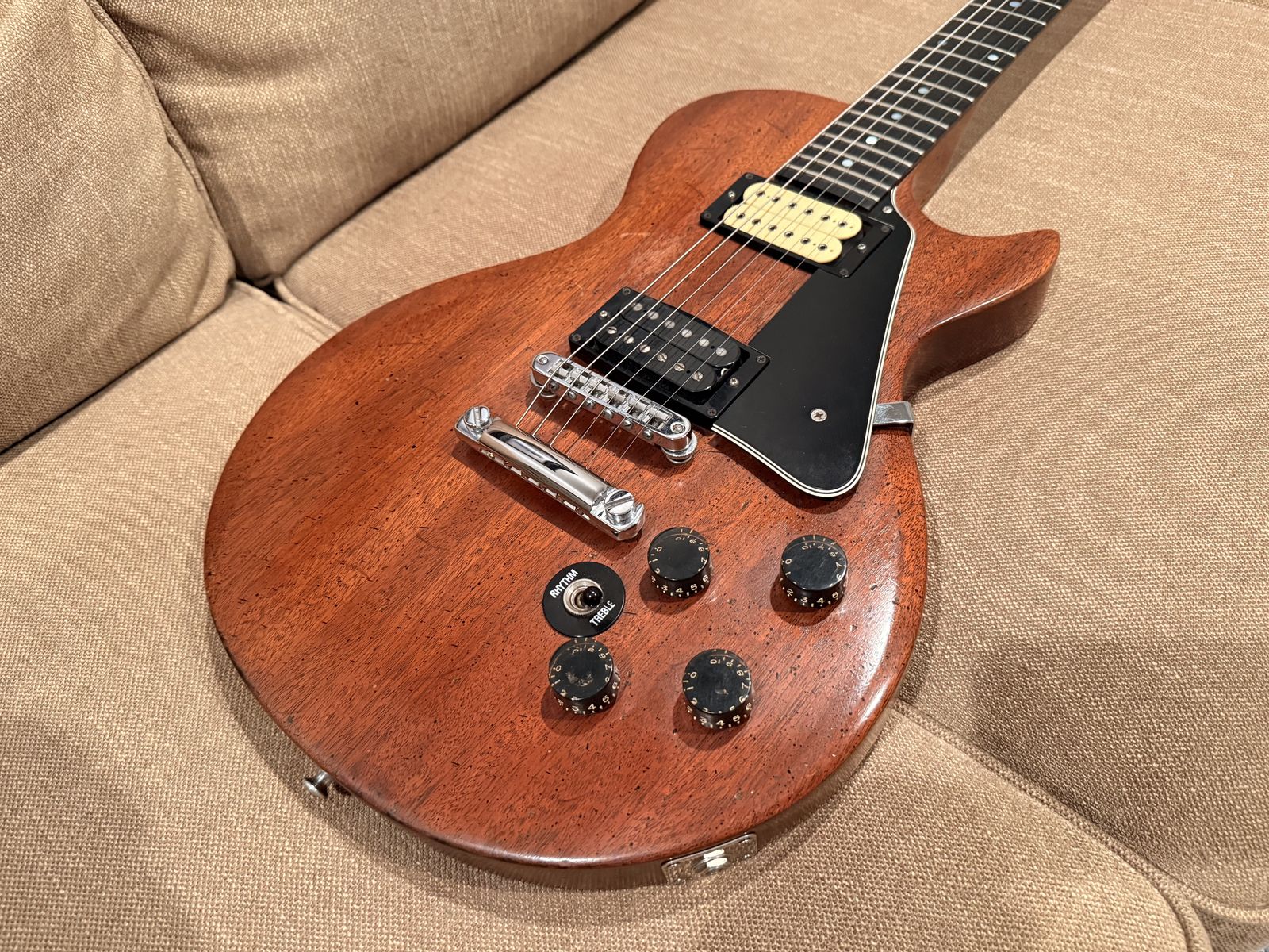 1980 Gibson Les Paul FIREBRAND “The Paul” Deluxe w/ Chainsaw Case guitar