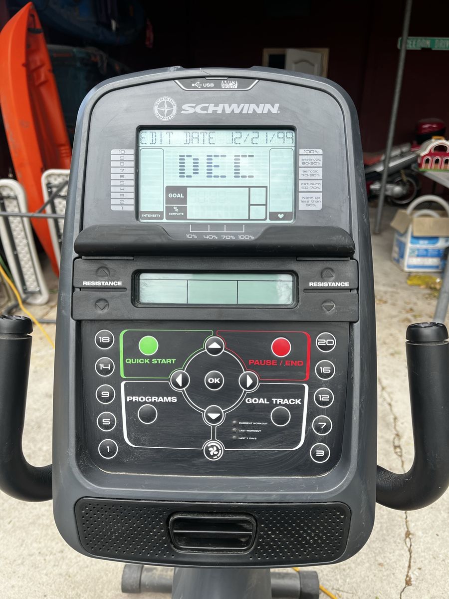 Schwinn 230 Recumbent Exercise Bike - Magnetic Resistance, Fully Functional, Great Condition