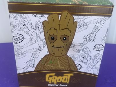 Scentsy Guardians of the Galaxy Groot Scentsy Buddy Marvel Stuffed Plush New in Box
