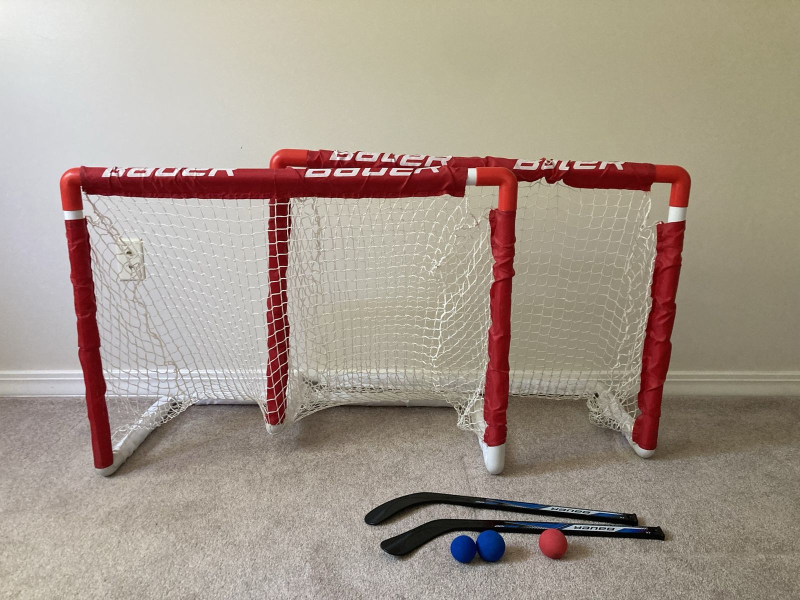 Bauer Knee hockey set