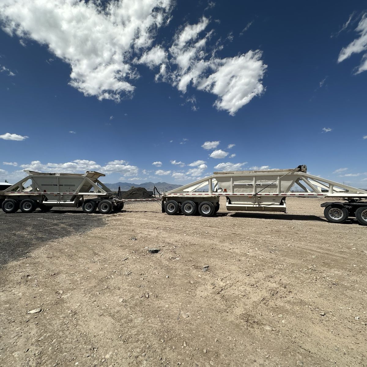 2016 Trail King Double Belly Dump Trailers