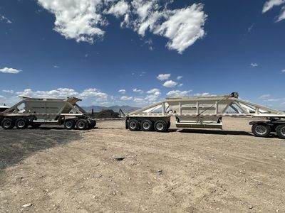 2016 Trail King Double Belly Dump Trailers