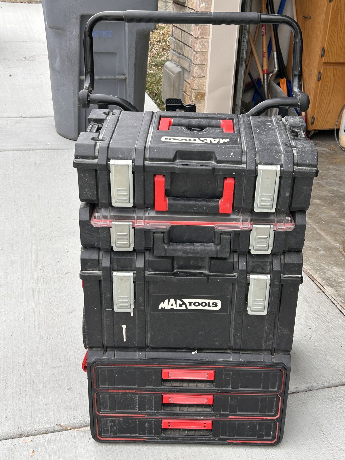 Tool Stacker with DeWalt Dolly