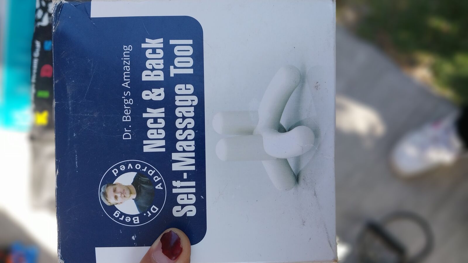 Neck & Back shelf = Massage Tool