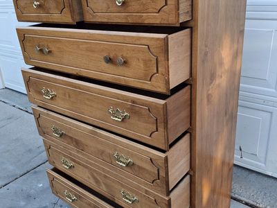 hardwood 7 drawers dresser