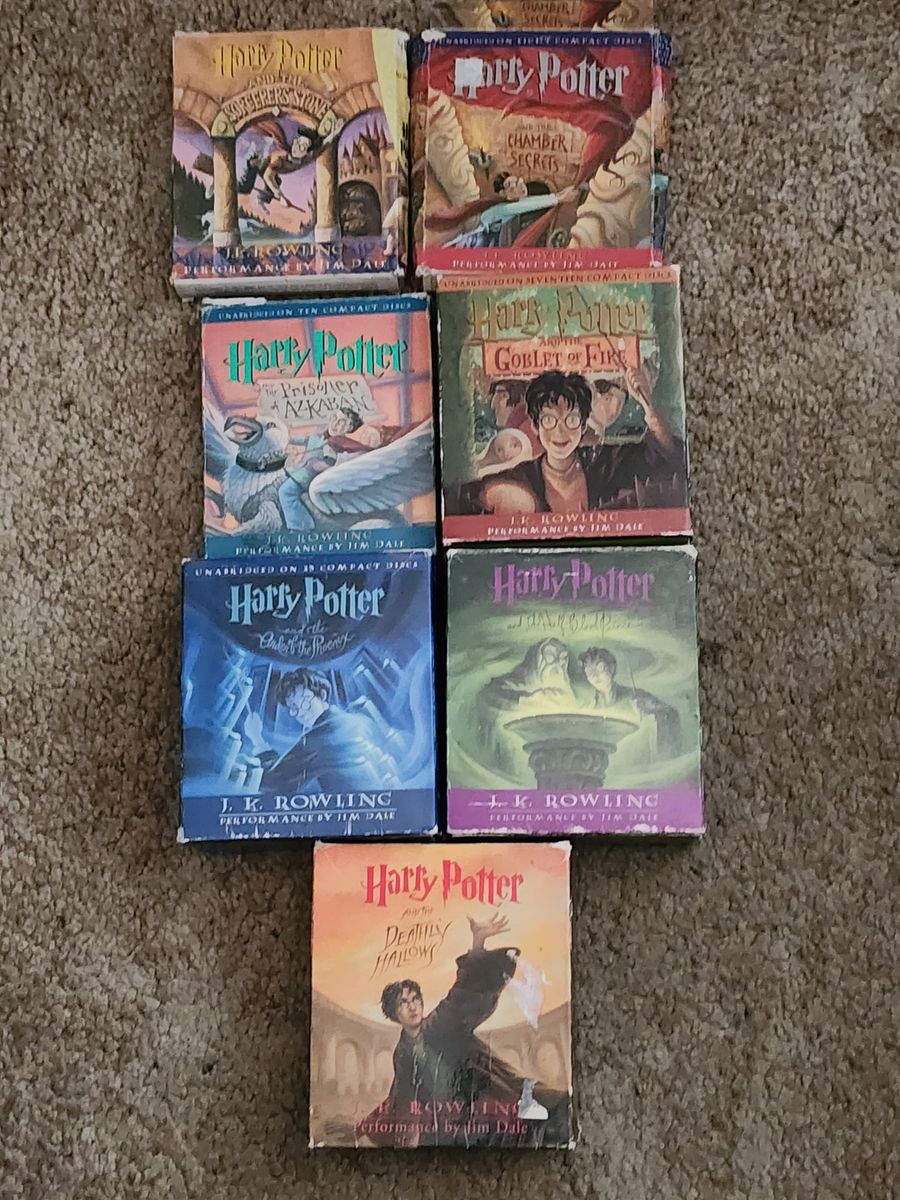 Harry Potter Complete Audiobook CD Collection (All 7 Books) - Jim Dale