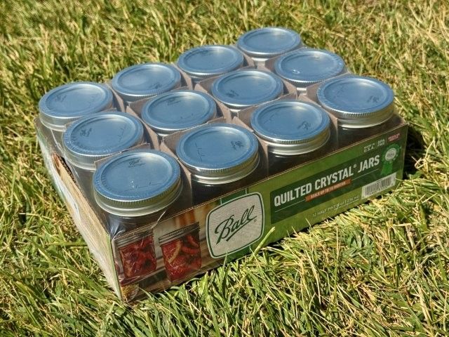 Brand New Kerr/Ball Canning Jars – Half-Pint Size, 12 for $10