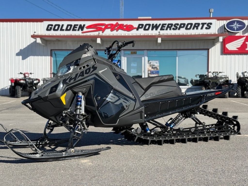 2025 Polaris® 9R RMK KHAOS 155 Shadow Gray / Gloss Black