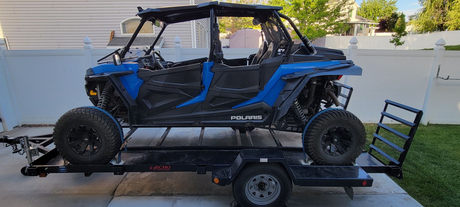 2015 Polaris RZR XP1000 with Trailer