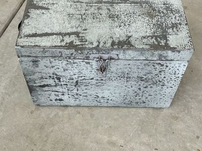 Metal Storage Trunk