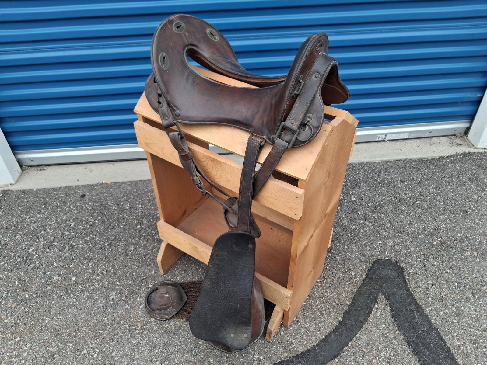 US Model 1904 McClellan Cavalry Saddle Hotze & Sons 1918 Spalding 1917 12" WWI