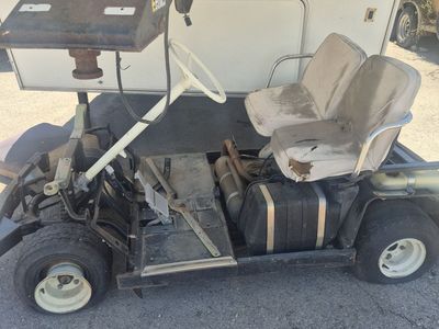 Gas powered golf cart