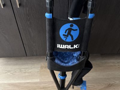 iWALKFree 3.0 Hands-Free Crutch - Knee Walker Alternative, Adjustable iwalk
