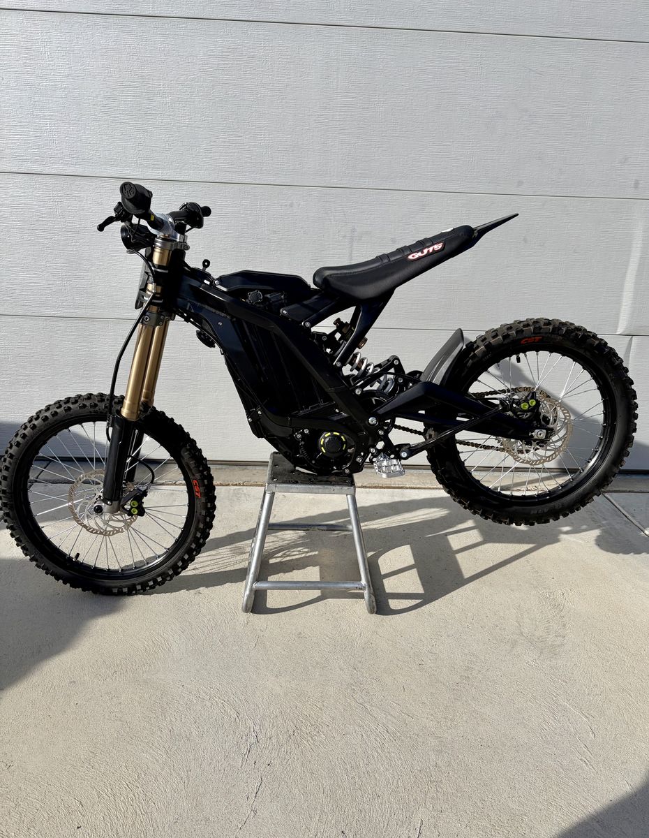 UPRGRADED MINT Sur Ron LBX 2025