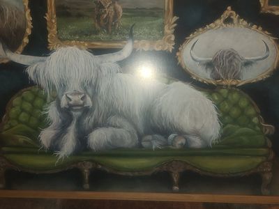 White Buffalo Art Decor