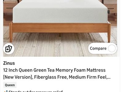 Zinus 12" Queen Matress