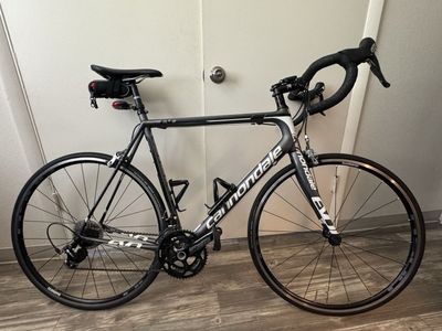Cannondale Supersix Evo 58cm Carbon Fiber Road Bike - Shimano Tiagra/105 Components