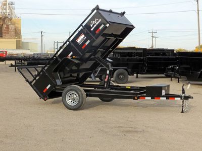 6'x10' Dutility Dump Trailer – 5K axles from Snake River