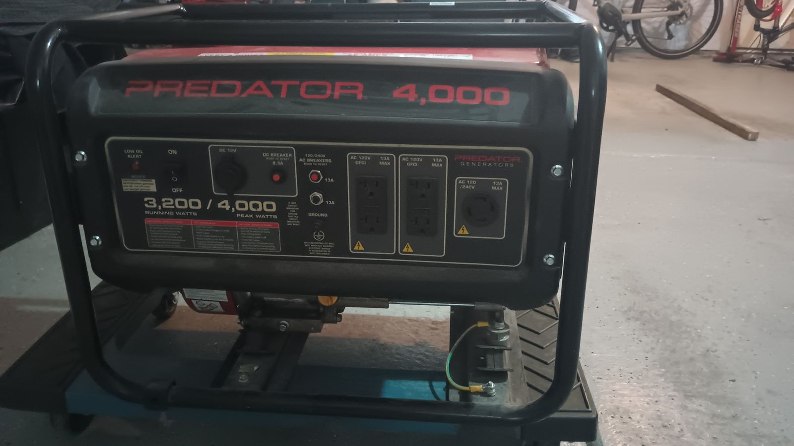 Predator 4000 generator