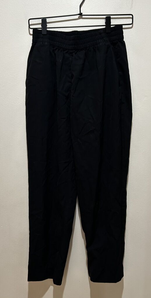 Eileen Fisher Black 100% Wool Casual Dress Pants 2