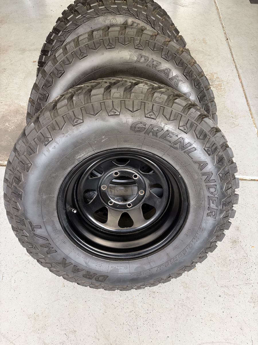 Five Wheels for Sale (Like New)