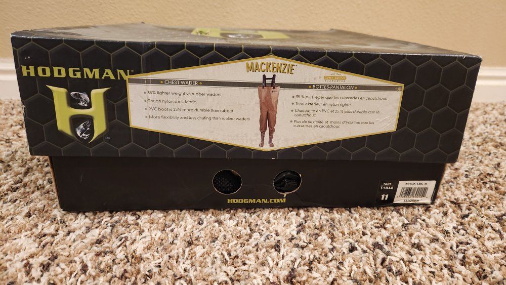 Hodgman waders brand new size 11