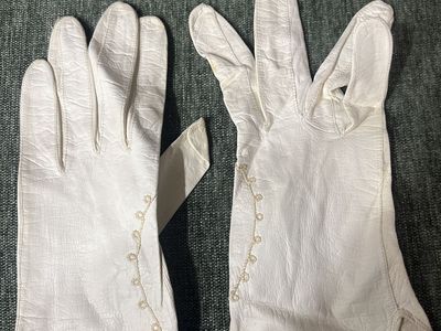 Vintage kidskin Italian gloves Size 6.5