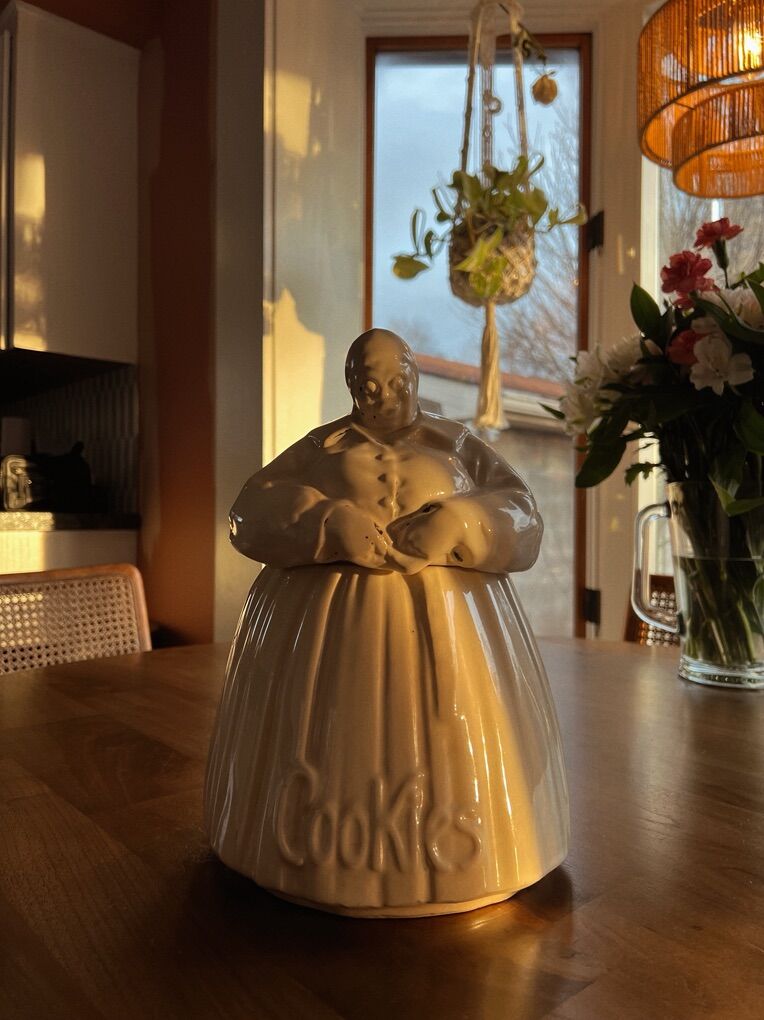 Vintage 1940s McCoy Mammy Cookie Jar Ceramic