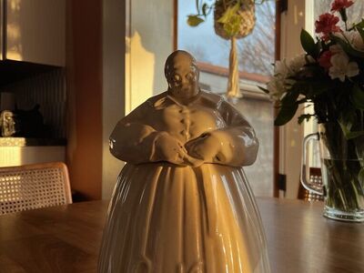 Vintage 1940s McCoy Mammy Cookie Jar Ceramic