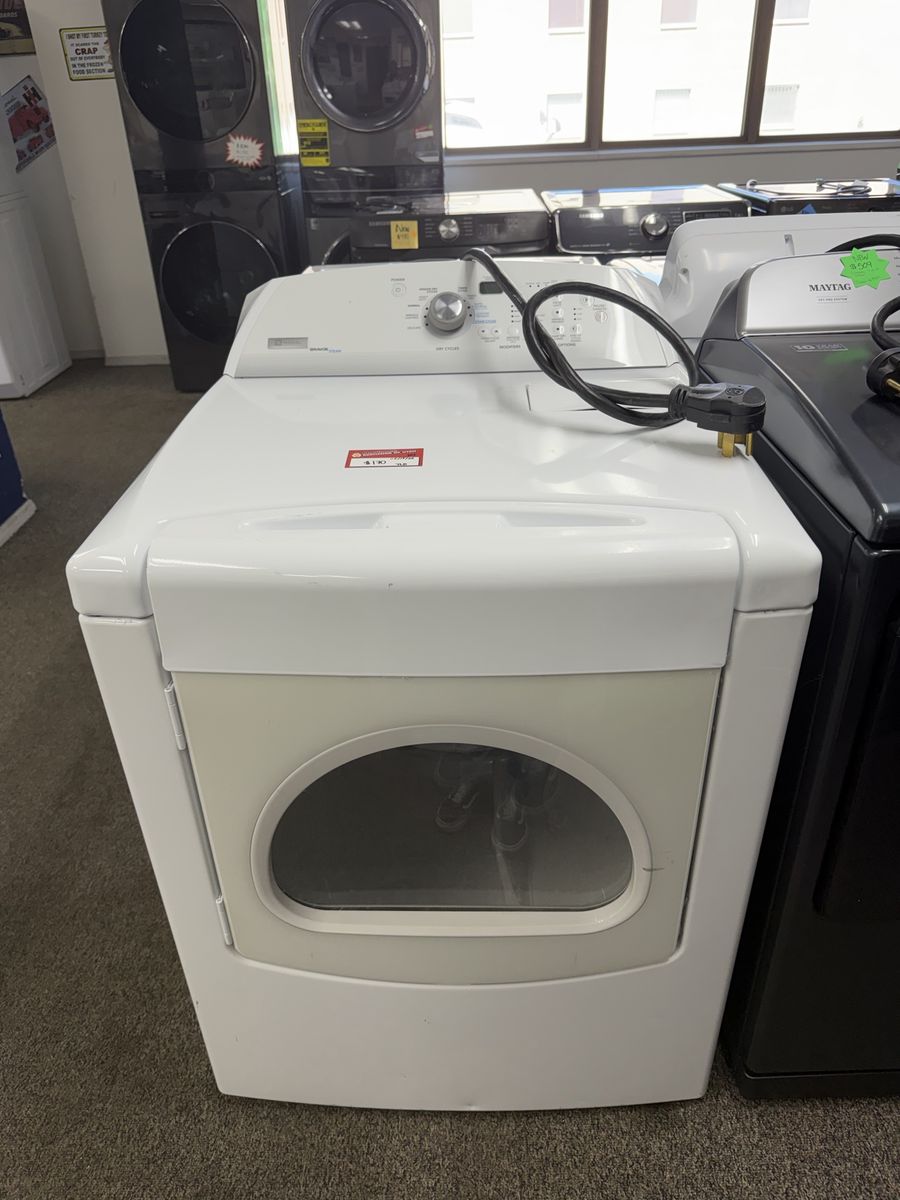 Maytag White Electric Dryer with Front Load, Used - Great Condition