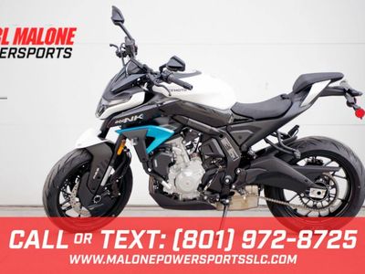 2026 CFMOTO 675NK Glacier White - C01298