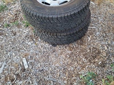 PROVIDER Big Sky AT 235/75R15 All-Terrain Tires & Wheels - Set of 4