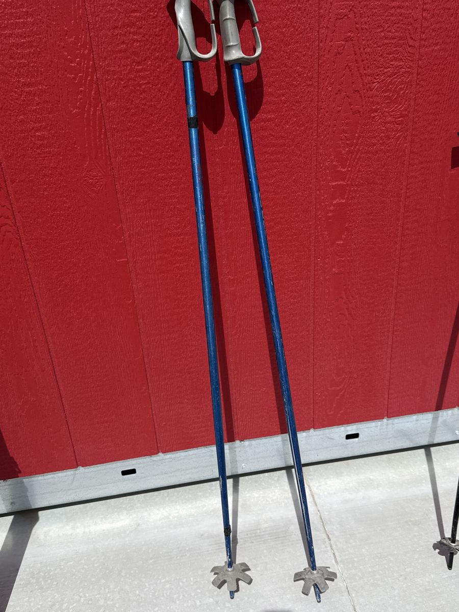 Vintage ski poles