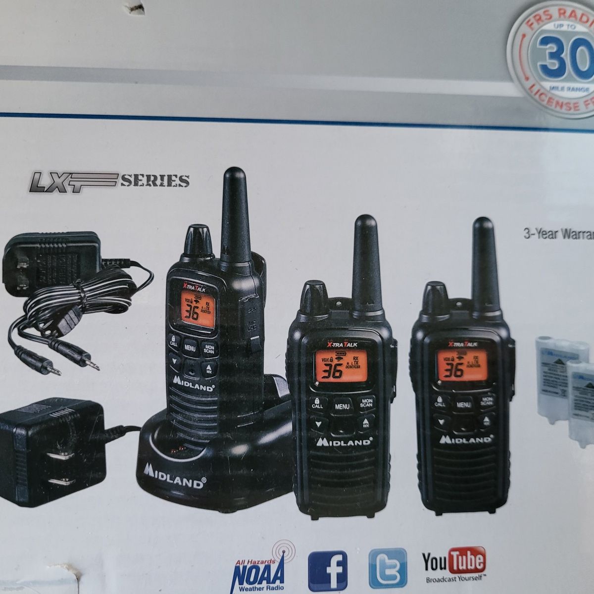 Midland 2Way Radios-- Set of 3*