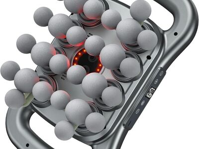 NEW Upgrade 28 Head Massage Gun Set, Handheld Back Massager Gun Deep Tissue,9 Speeds Electric Percussion Muscle Body Massager