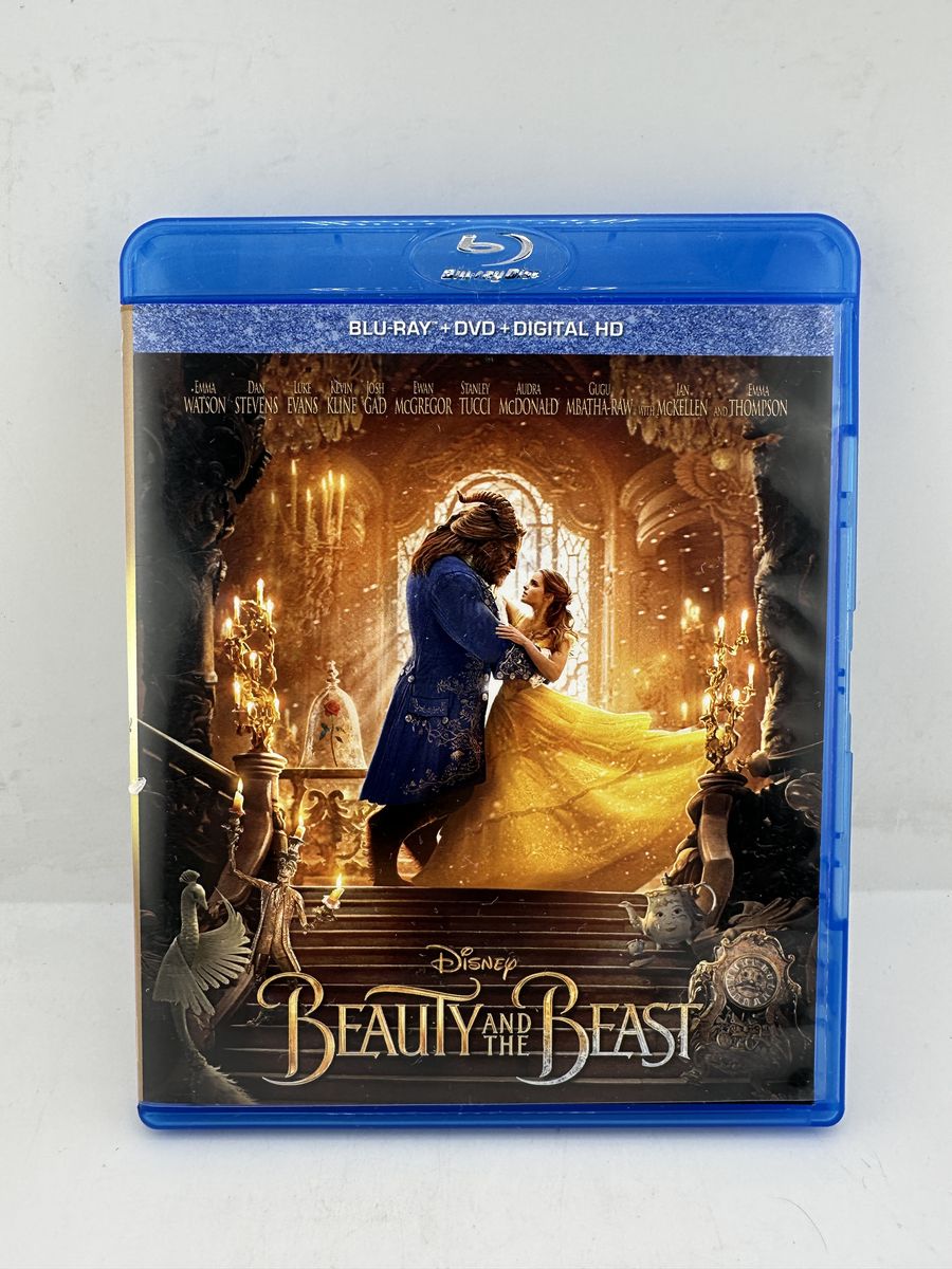 Beauty and the Beast Blu-ray DVD Digital HD 2017 Disney Emma Watson