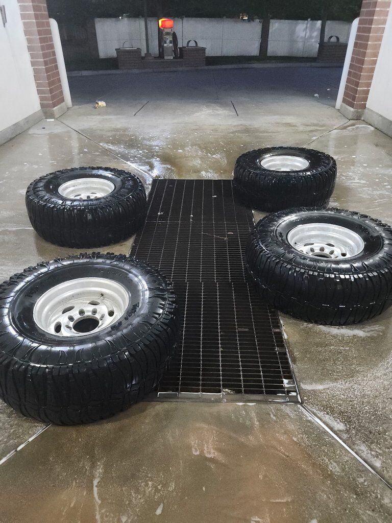 PRICE REDUCED!  38/15.5/16.5 Interco TRXUS STS set of tires mounted