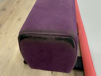 Adjustable Gymnastics Balance Beam for Training - Purple