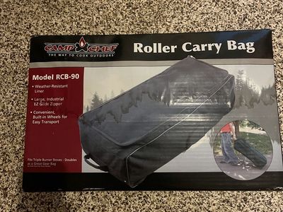 New Camp Chef roller bag