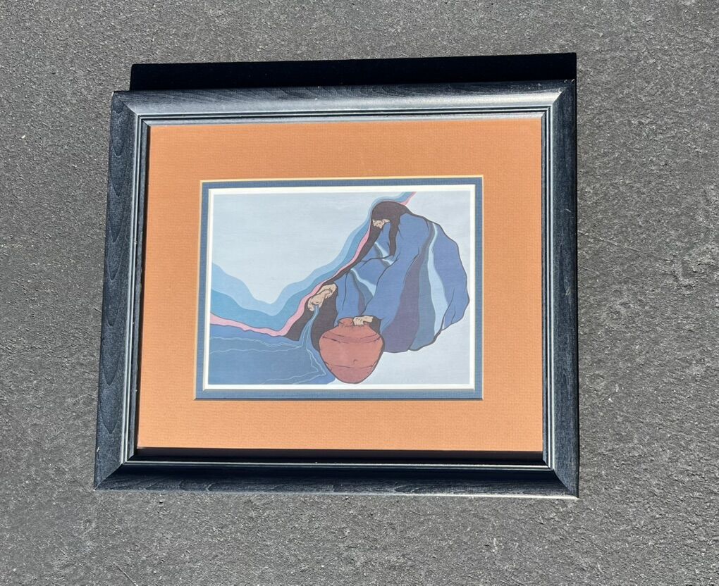 Tomando Agua by Amado Maurilio Peña Jr. Print